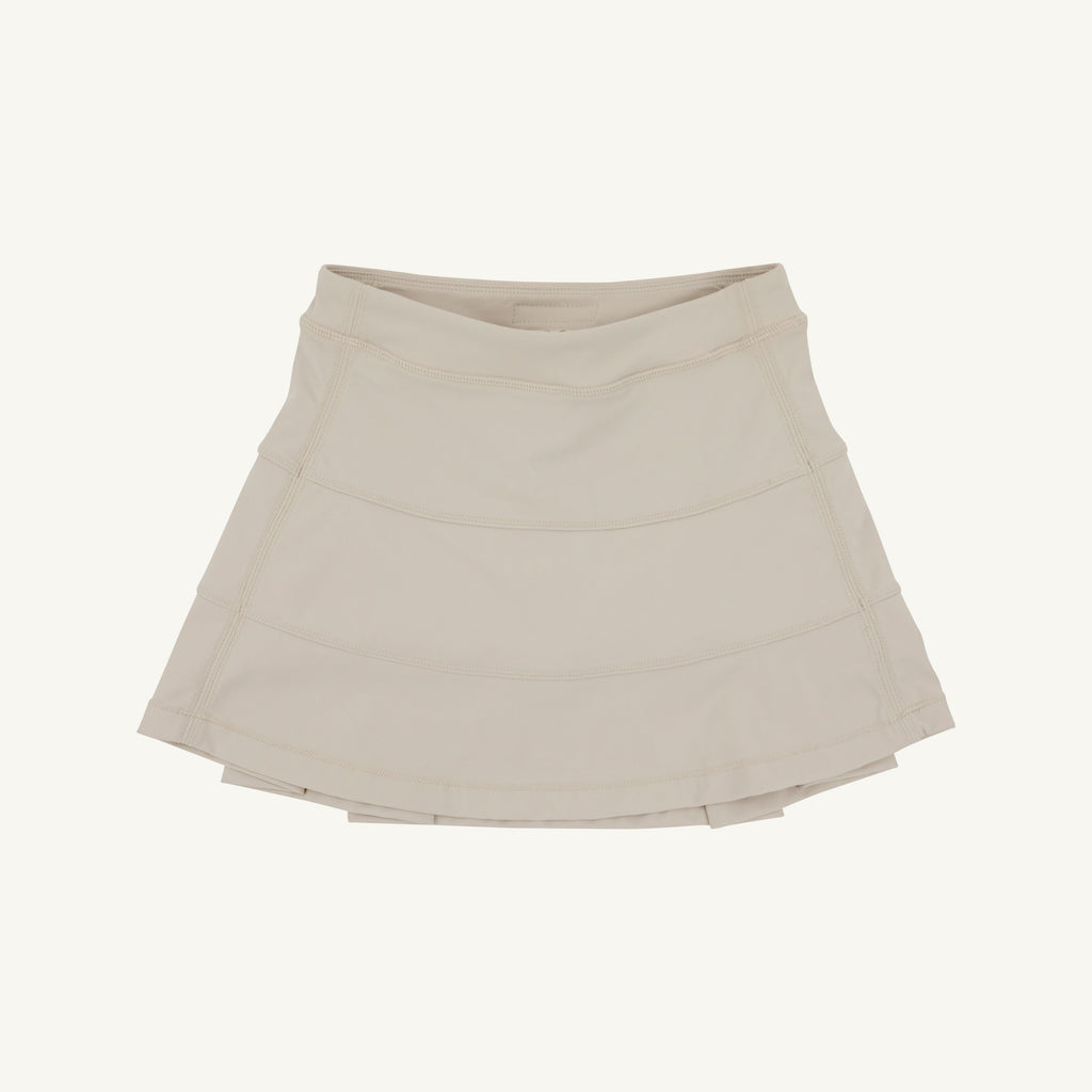 Keeneland Khaki/Palmetto Pearl PrepleticTM Prep School Skort