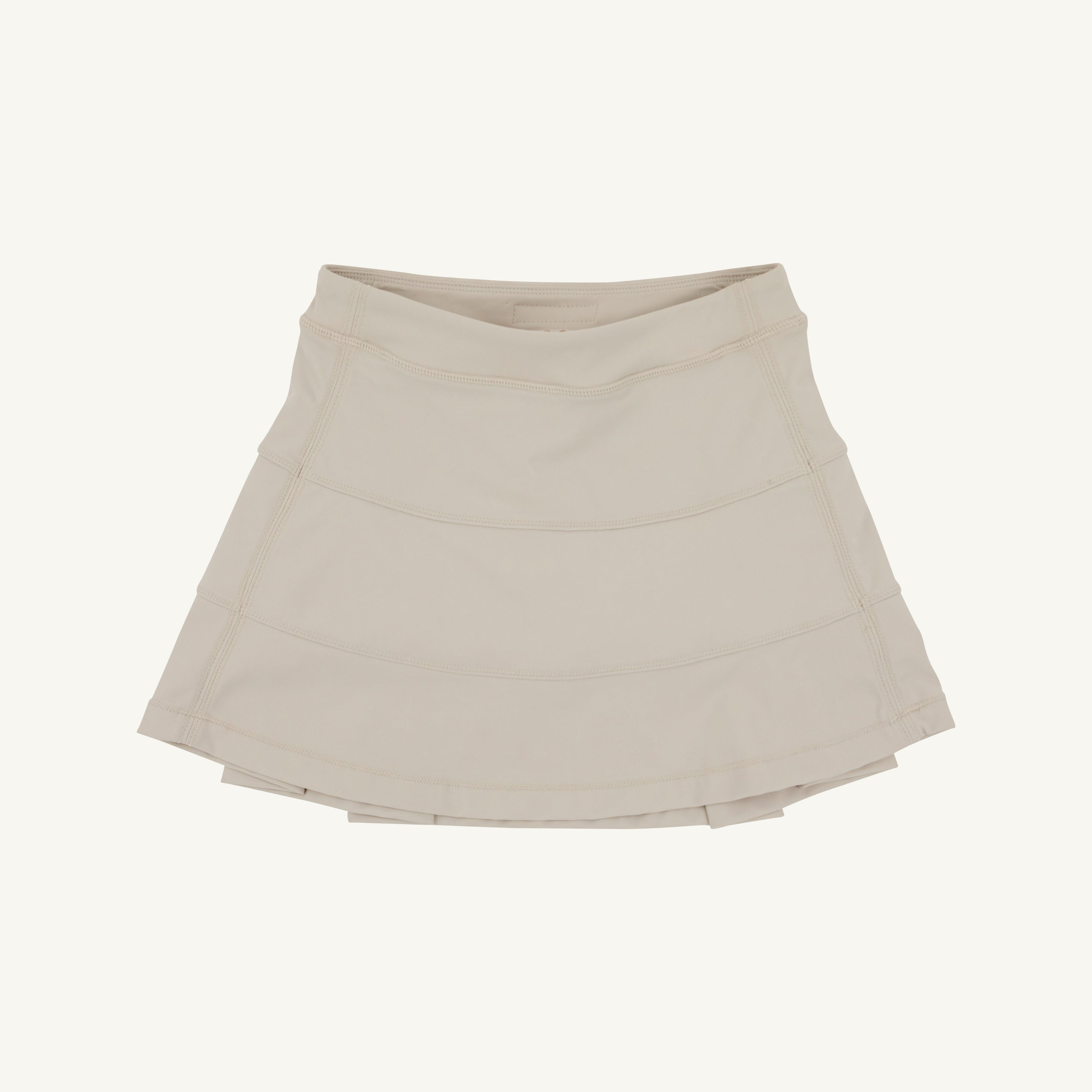 Keeneland Khaki/Palmetto Pearl PrepleticTM Prep School Skort