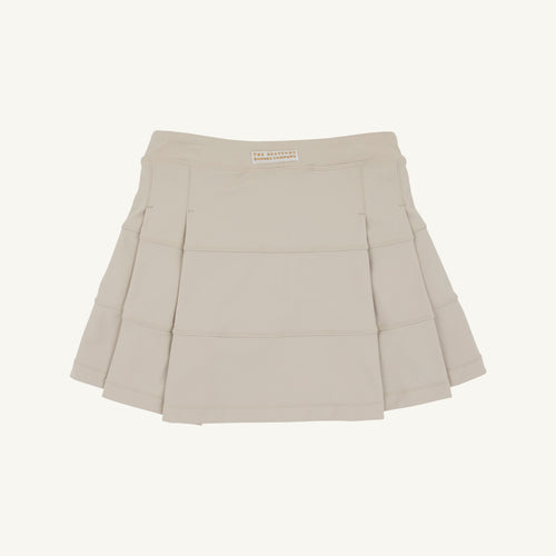 Keeneland Khaki/Palmetto Pearl PrepleticTM Prep School Skort