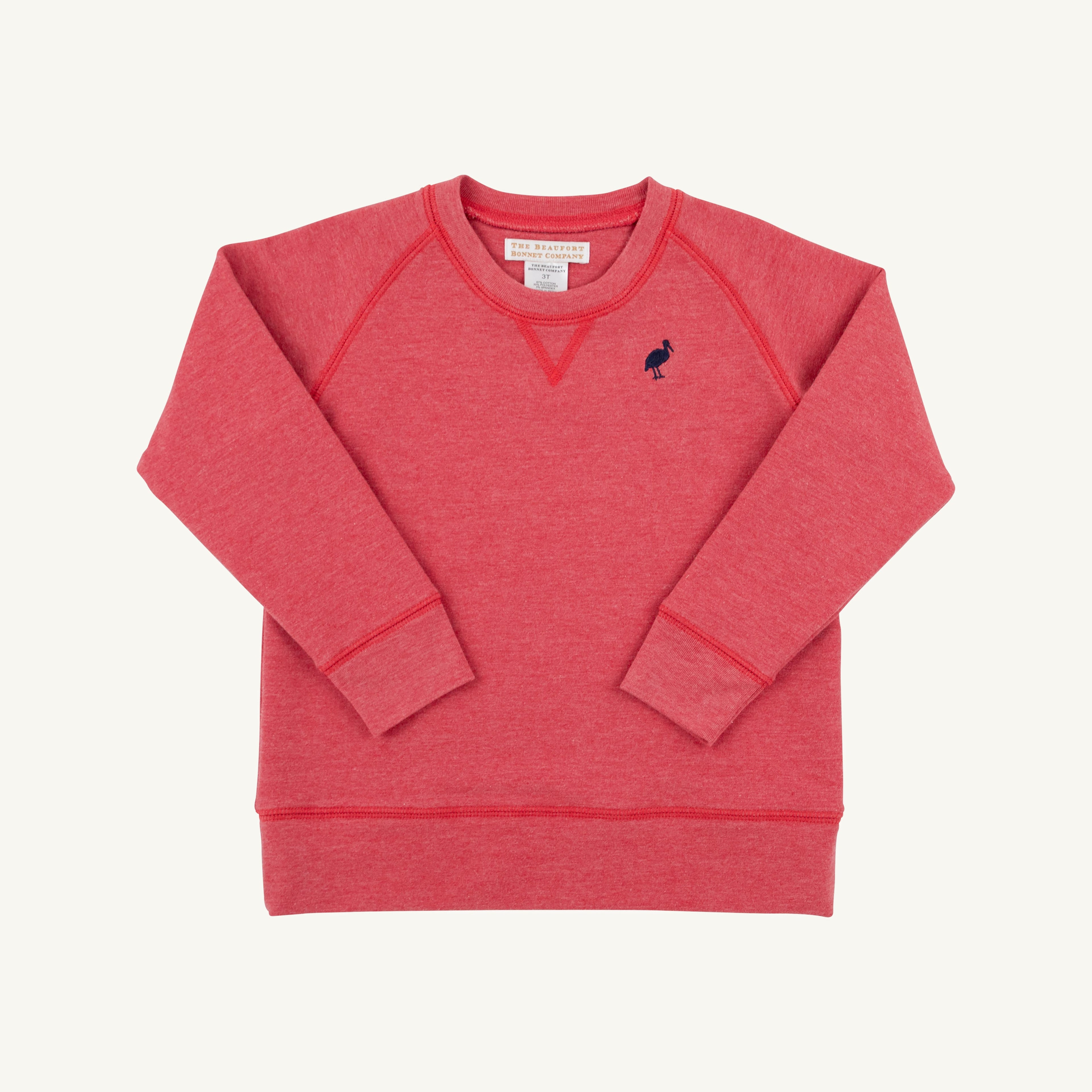 Richmond Red (Heathered) Cassidy Comfy Crewneck- Heathered